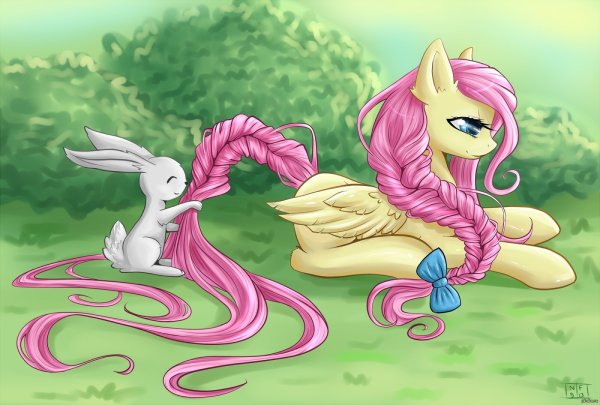 Флаттершай r34