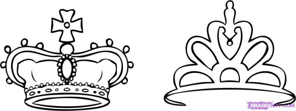 Корона контур