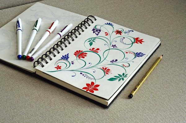 Рисунки для блокнота