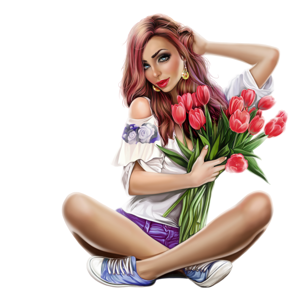 Мультяшные девушки