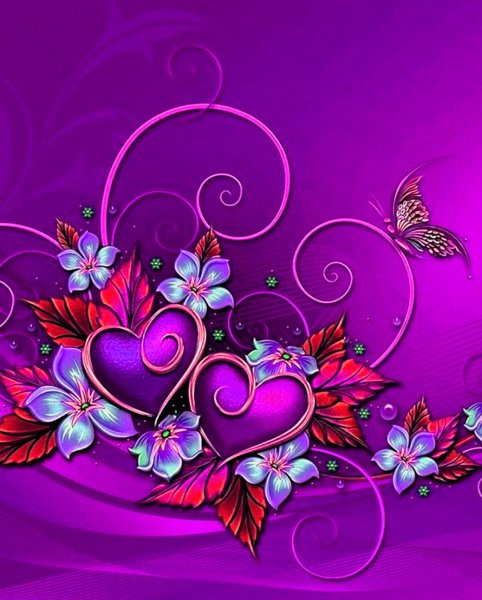 Красивые красочные обои