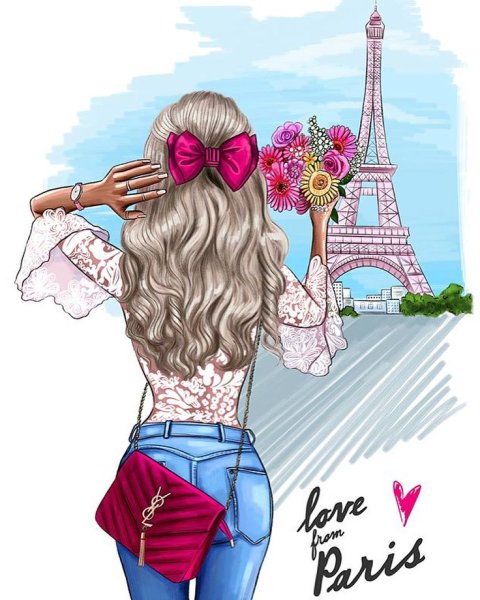 Рисунки для срисовки подруги