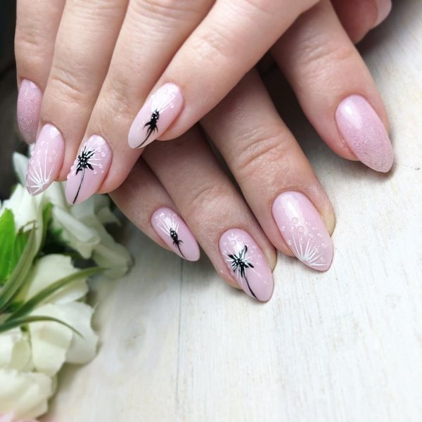 Свадебный маникюр френч