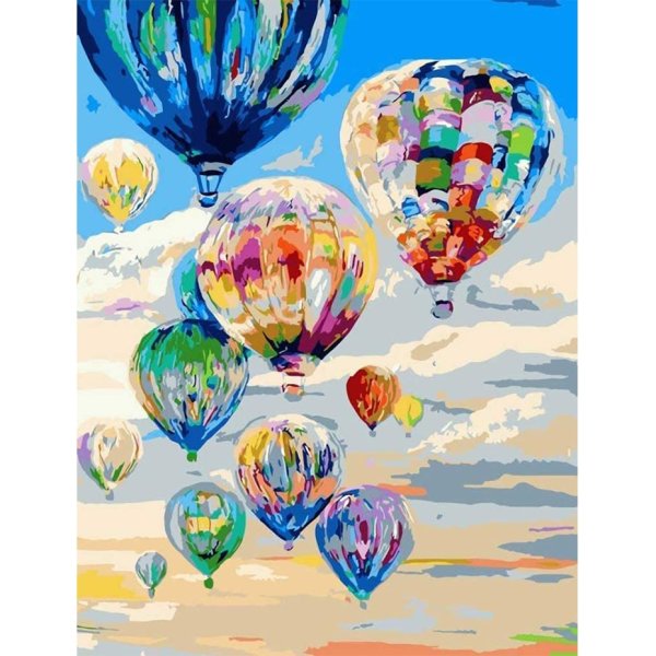 Каппадокия картина акрилом