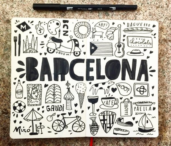 Милые надписи в скетчбук