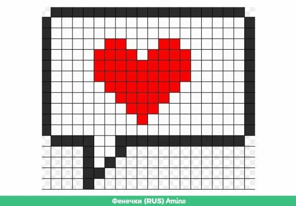 Рисунки по клеточкам маленькие радужные