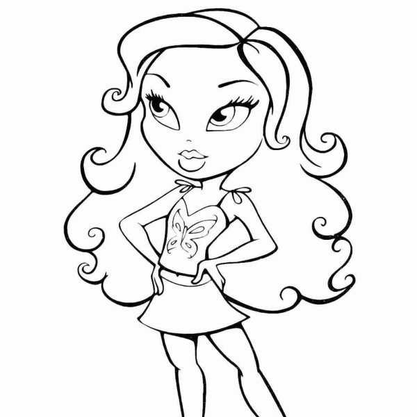Раскраски для девочек 8 лет
