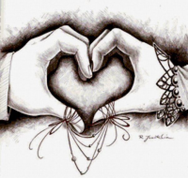 Любовь карандашом