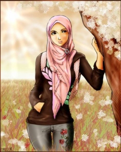 Муслим муслималар anime