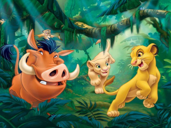 Мультик Бэмби цветочек