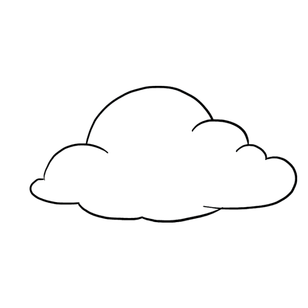 Облака шаблоны для вырезания