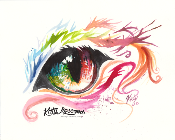 Радужный глаз