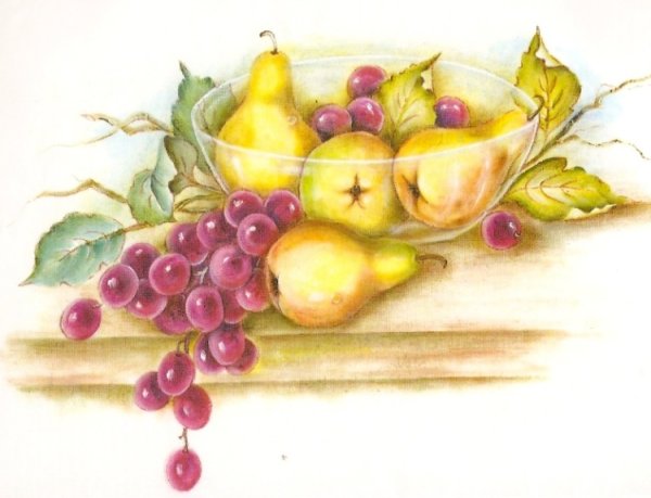 Натюрморт цветными карандашами