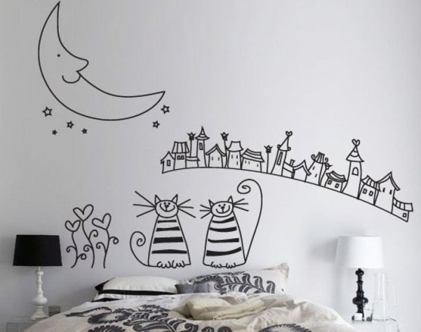 Рисунки на стену