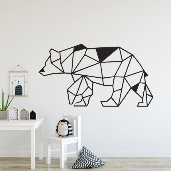 Геометрические фигуры на стене