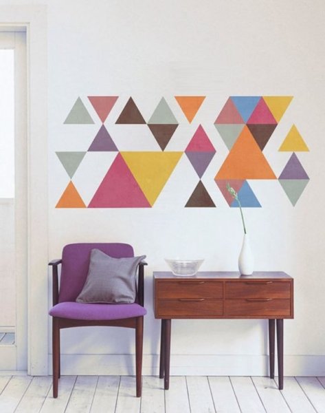 Геометрические узоры в стиле МИД сенчури