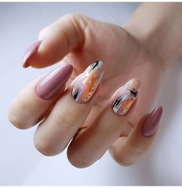 Идеи осеннего маникюра