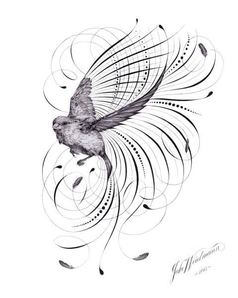 Декоративная цветная Графика