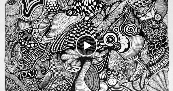 Девушка рисунок