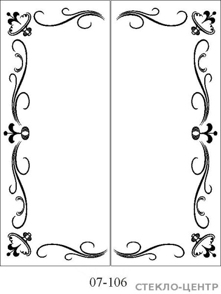 Рамка узор