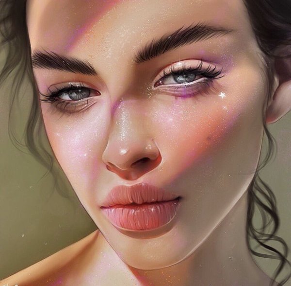 Procreate портреты Джулия Разумова арт