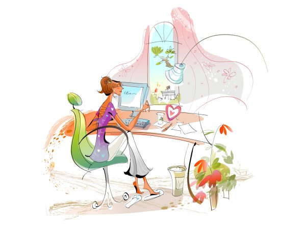 Рисунок на тему дизайнер