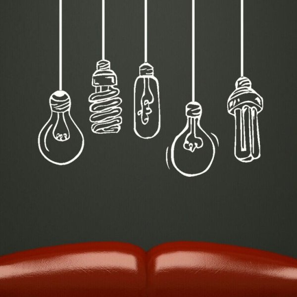 Леттеринг на меловой доске