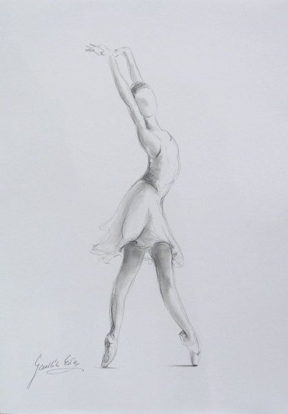 Танцовщица Графика