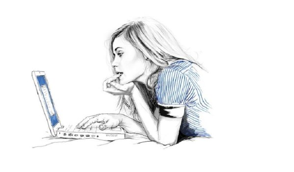 Нарисованный фон