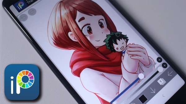 Рисование на IBISPAINT X