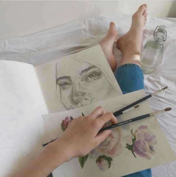 Сфотканный рисунок