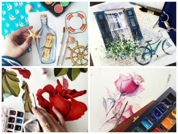 Идеи оформления инстаграмма для художника