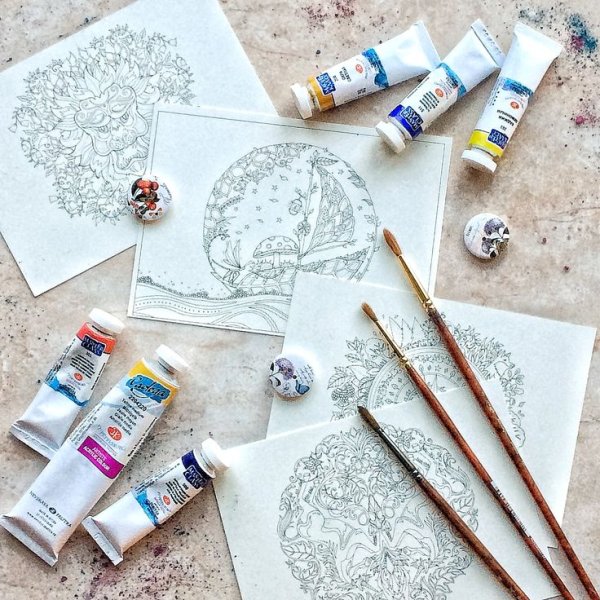 Творческие фоны для инстаграмма