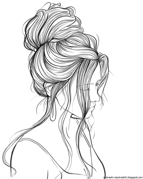 Раскраска для девочек красивые