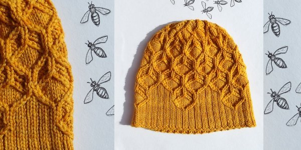 Объемные узоры для шапок