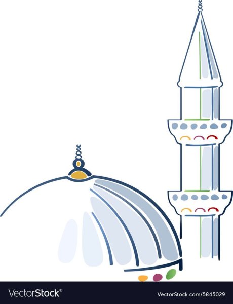 Мечеть рисунок