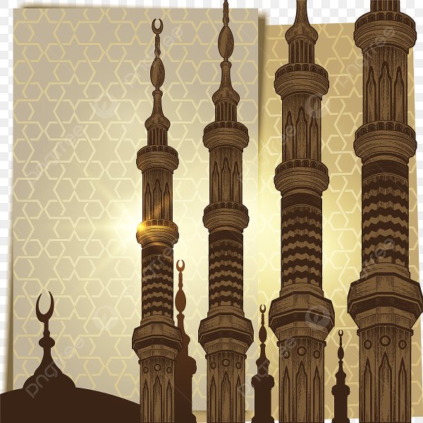 Арабский орнамент на минарете