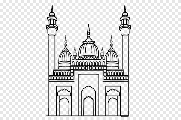 Мечеть рисунок