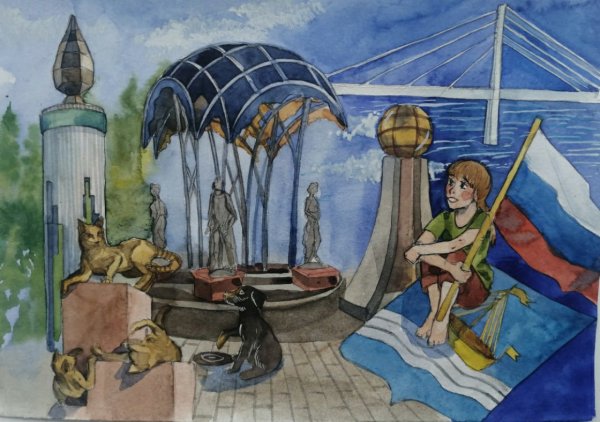 Ротонда Киров рисунки детей Киров