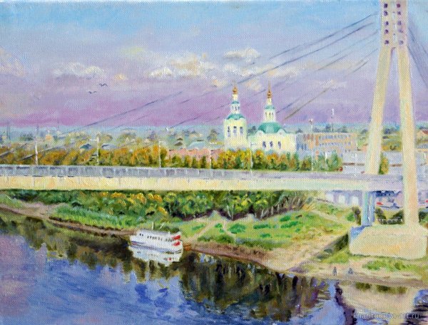 Открытки с видами Тюмени