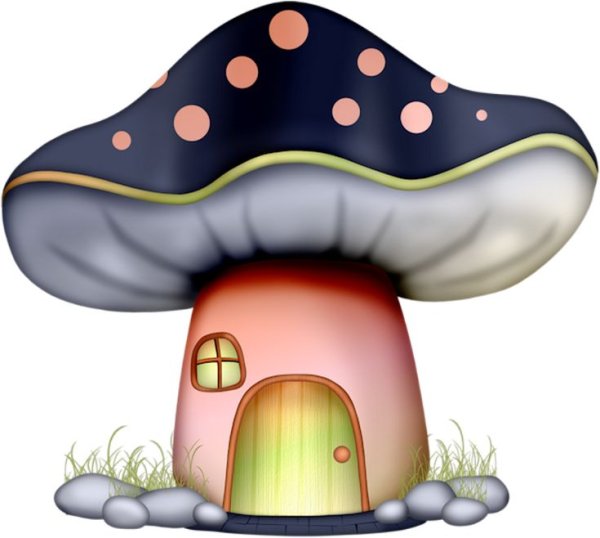 Домики грибочки