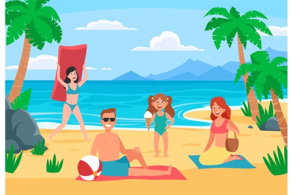 Счастливая семья живопись