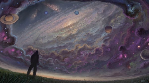 Рисунок на тему космос