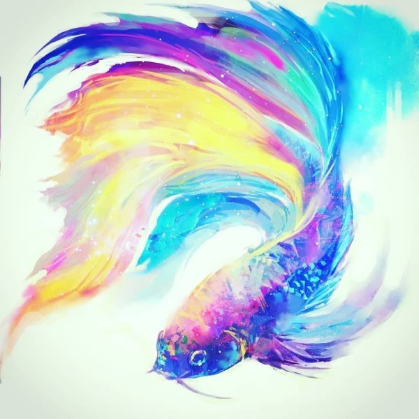 Рыба мультяшный