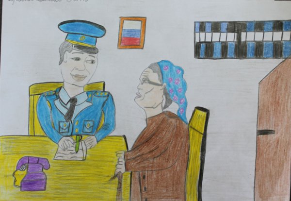 Моя мама полицейский