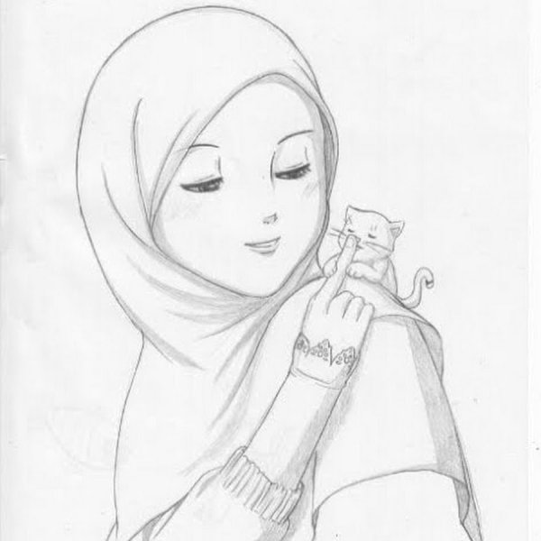 Мусульманка мультяшка