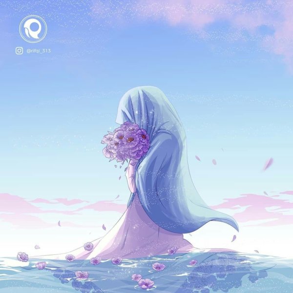 Картины в хиджабе