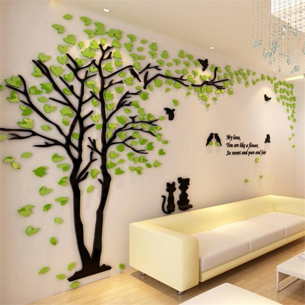 Необычные наклейки на стену