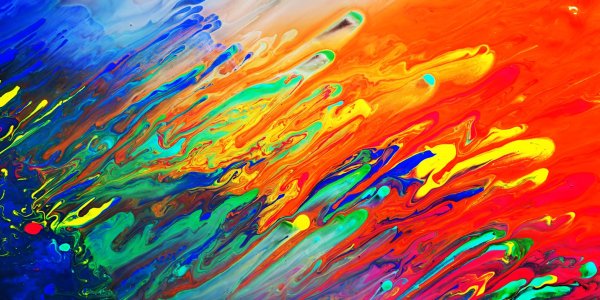 Рисунки красками