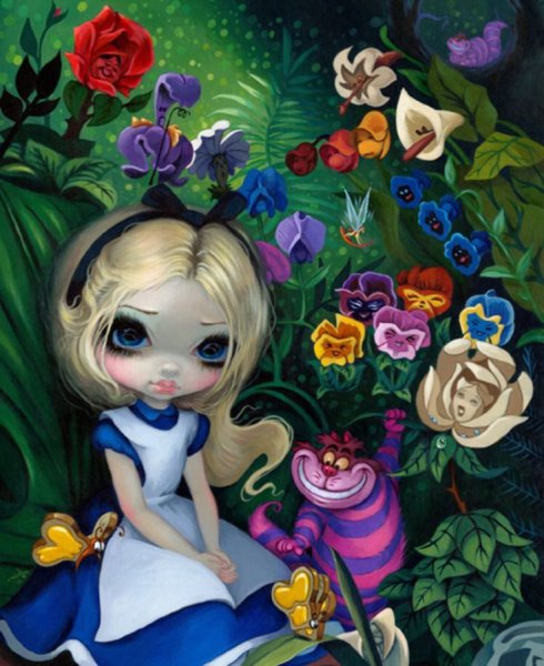 Jasmine Becket Griffith Алиса в стране чудес